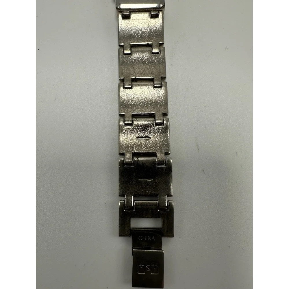 Q&Q GC27-225‎ Ladies Tank Enamel Watch New Battery 19MM 6.75